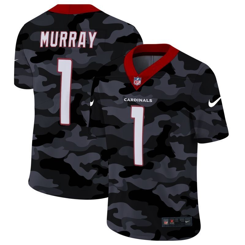 Arizona Cardinals Kyler Murray 1 Nfl 2020 Camo Black Jersey