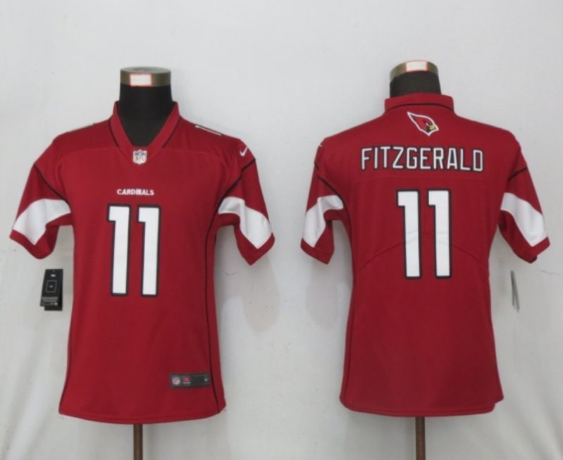 Arizona Cardinals Larry Fitzgerald 11 Nfl 2020 Red Jersey