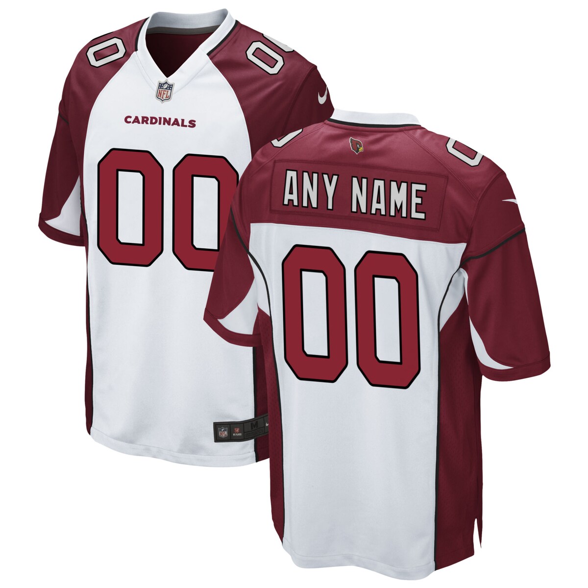 Arizona Cardinals Nike Custom Game Jersey White