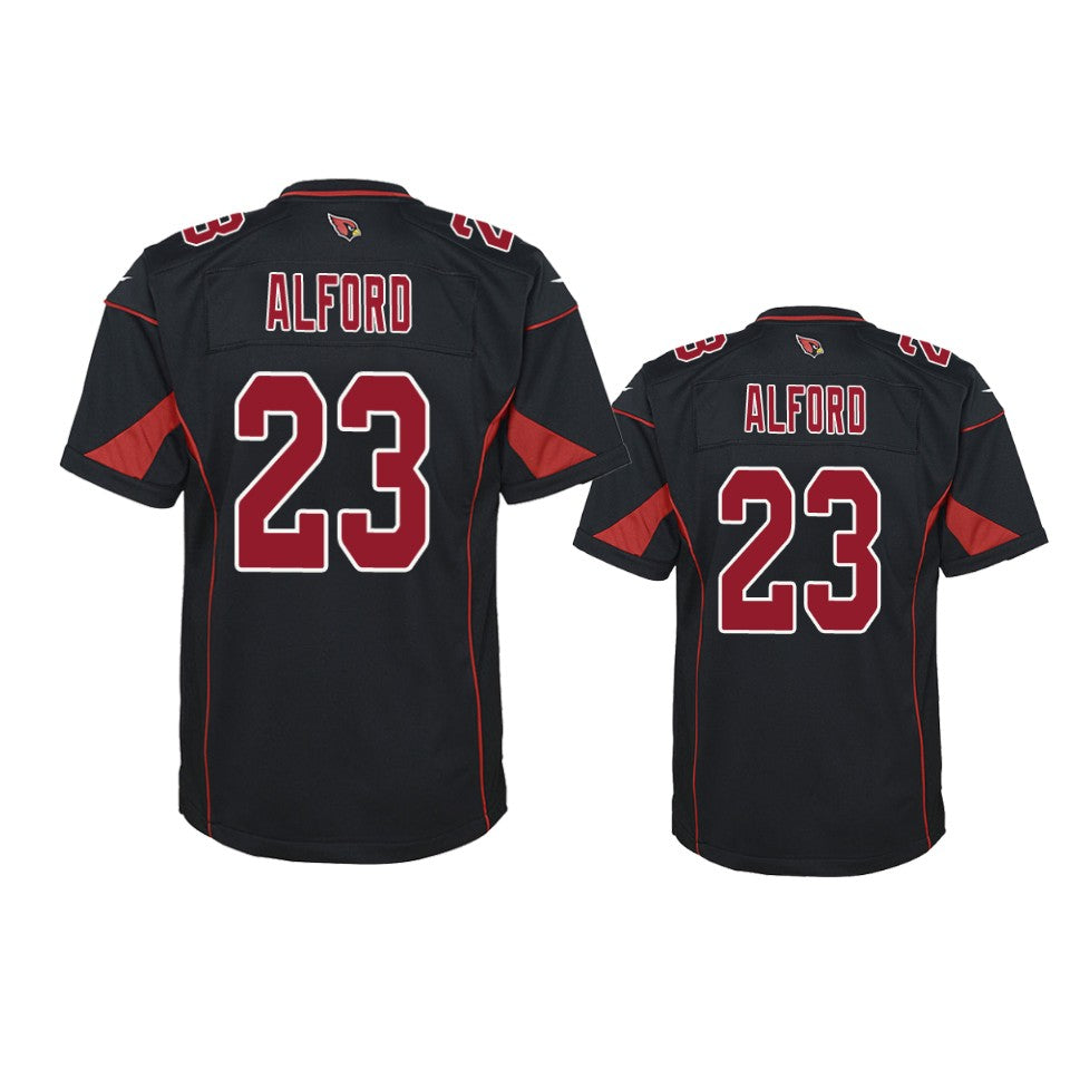 Arizona Cardinals Robert Alford Black Color Rush Game Jersey