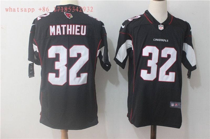 Arizona Cardinals Tyrann Mathieu 32 2020 Nfl Black Jersey Jersey