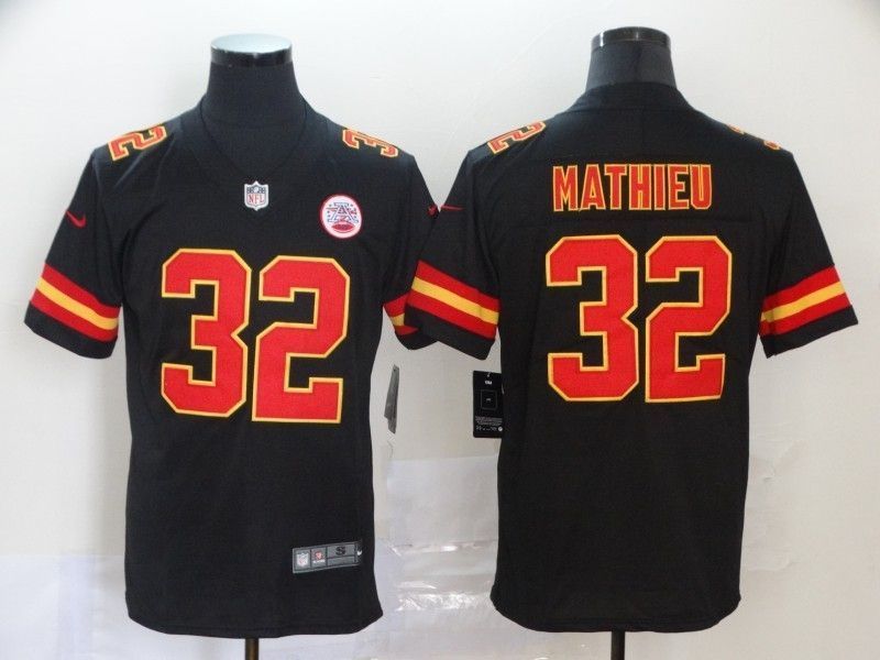 Arizona Cardinals Tyrann Mathieu 32 Nfl 2020 Black Jersey