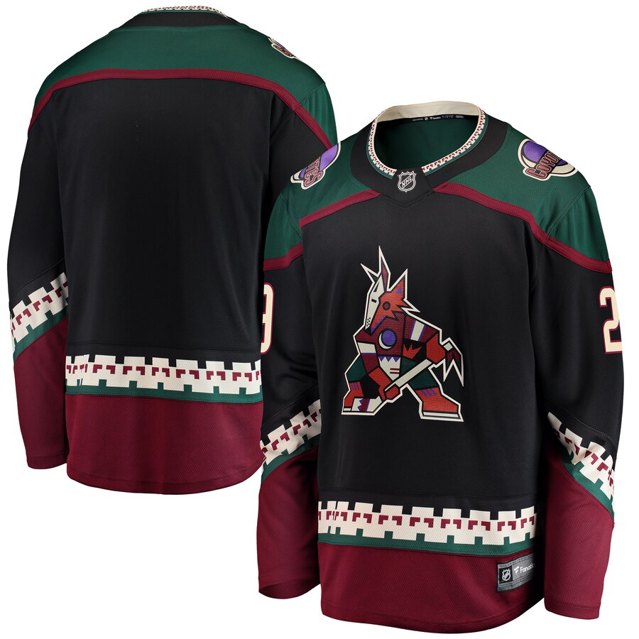 Arizona Coyotes Fanatics Branded Alternate Breakaway Jersey Black