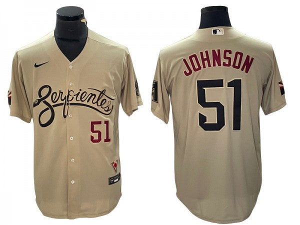 Arizona Diamondbacks #51 Randy Johnson City Connect Retired Player Jersey