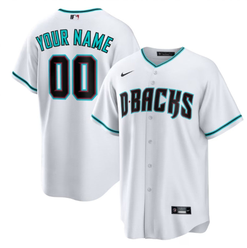 Arizona Diamondbacks Active Player Custom White Cool Base Stitched Baseball