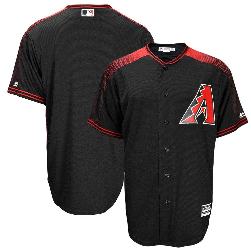 Arizona Diamondbacks Majestic Big Tall Alternate Cool Base Team Jersey Black