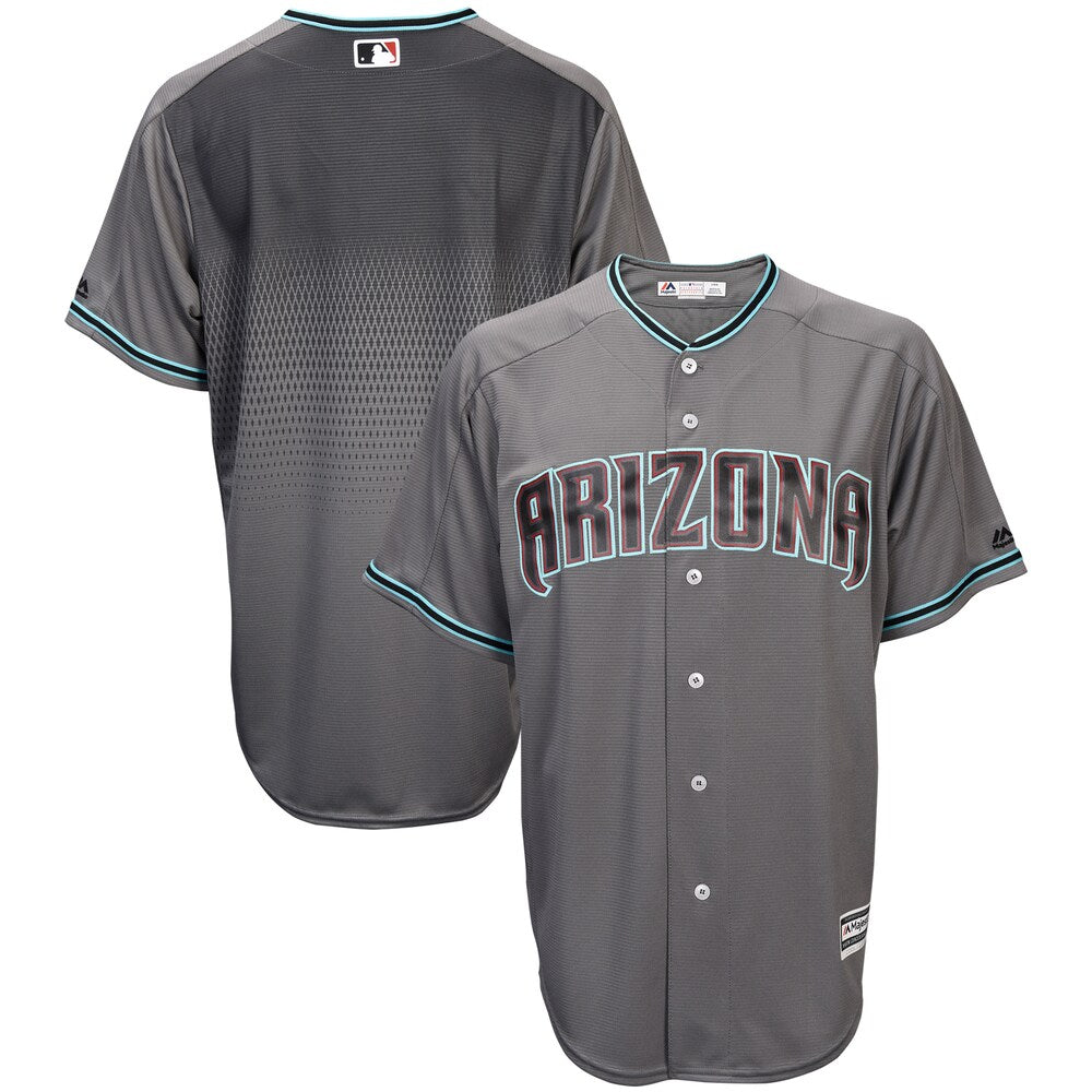 Arizona Diamondbacks Majestic Official Fashion Cool Base Team Jersey Grayteal