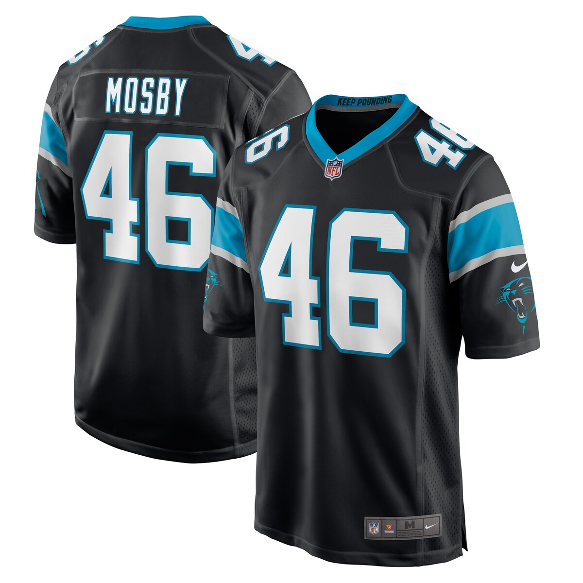 Arron Mosby Carolina Panthers Nike Game Player Jersey Black