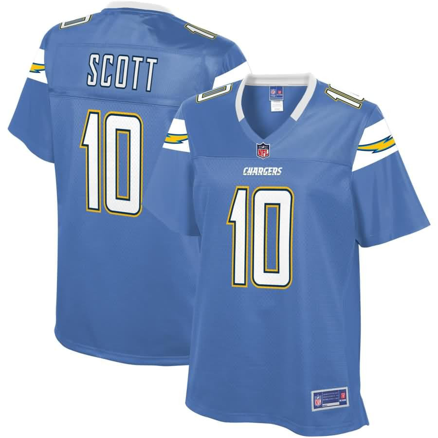 Artavis Scott Los Angeles Chargers Nfl Pro Line Womens Alternate Player Jersey Powder Blue