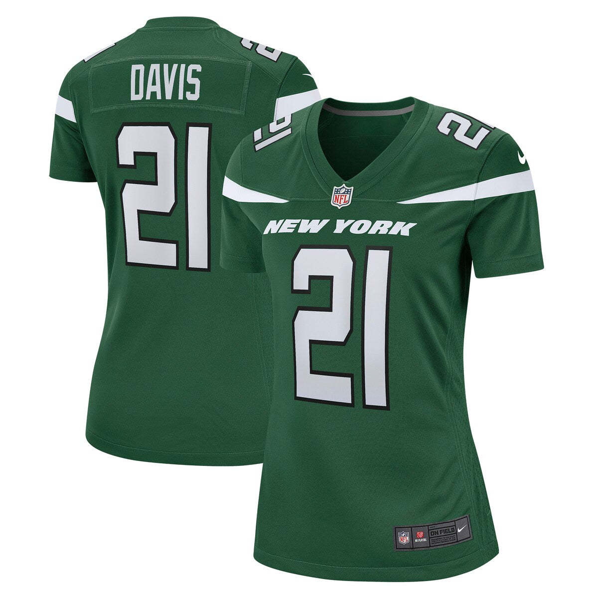 Ashtyn Davis New York Jets Nike Womens Game Player Jersey Gotham Green