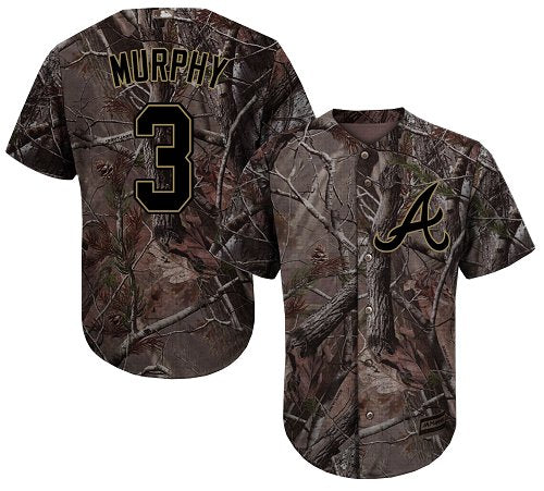 Atlanta Braves 3 Dale Murphy Camo Realtree Collection Cool Base Stitched Mlb Jersey
