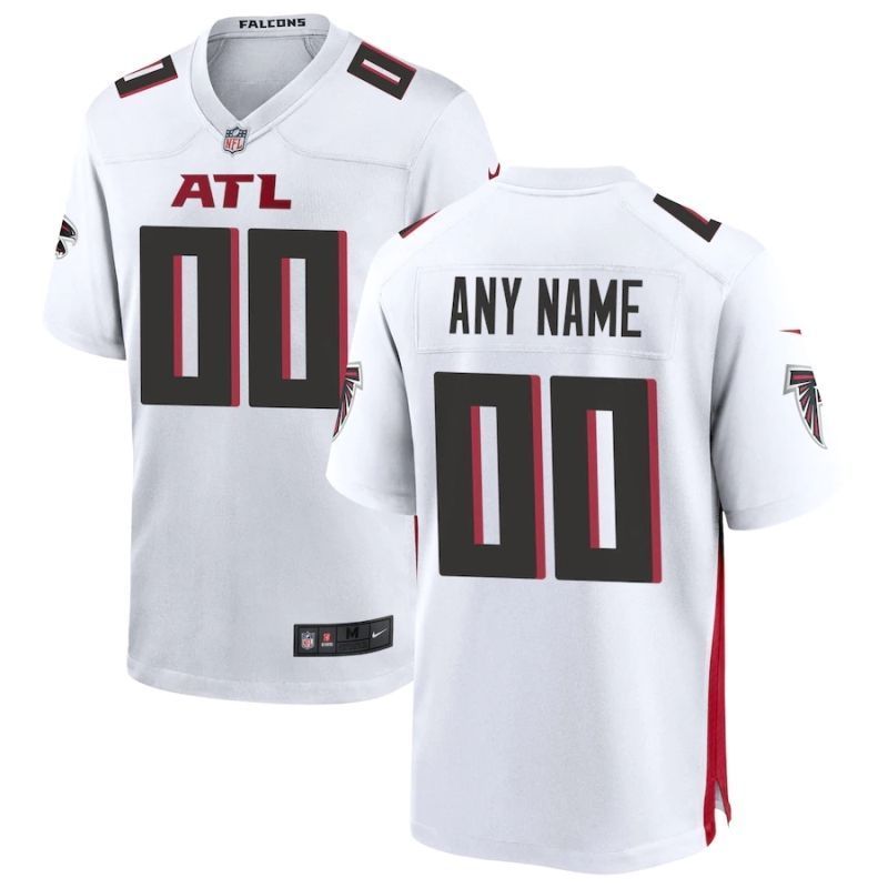 Atlanta Falcons 2020 Nfl Personalized Custom White Jersey Custom Jersey