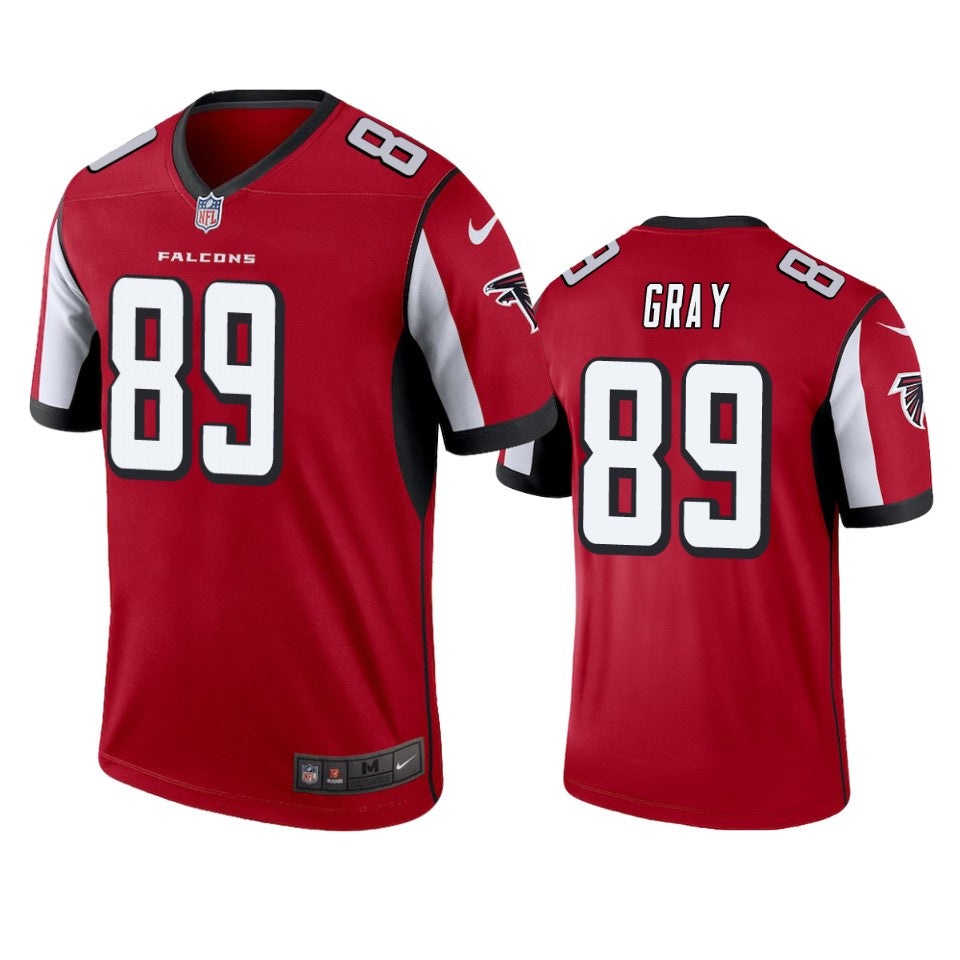 Atlanta Falcons 89 Alex Gray Red Legend Jersey Mens