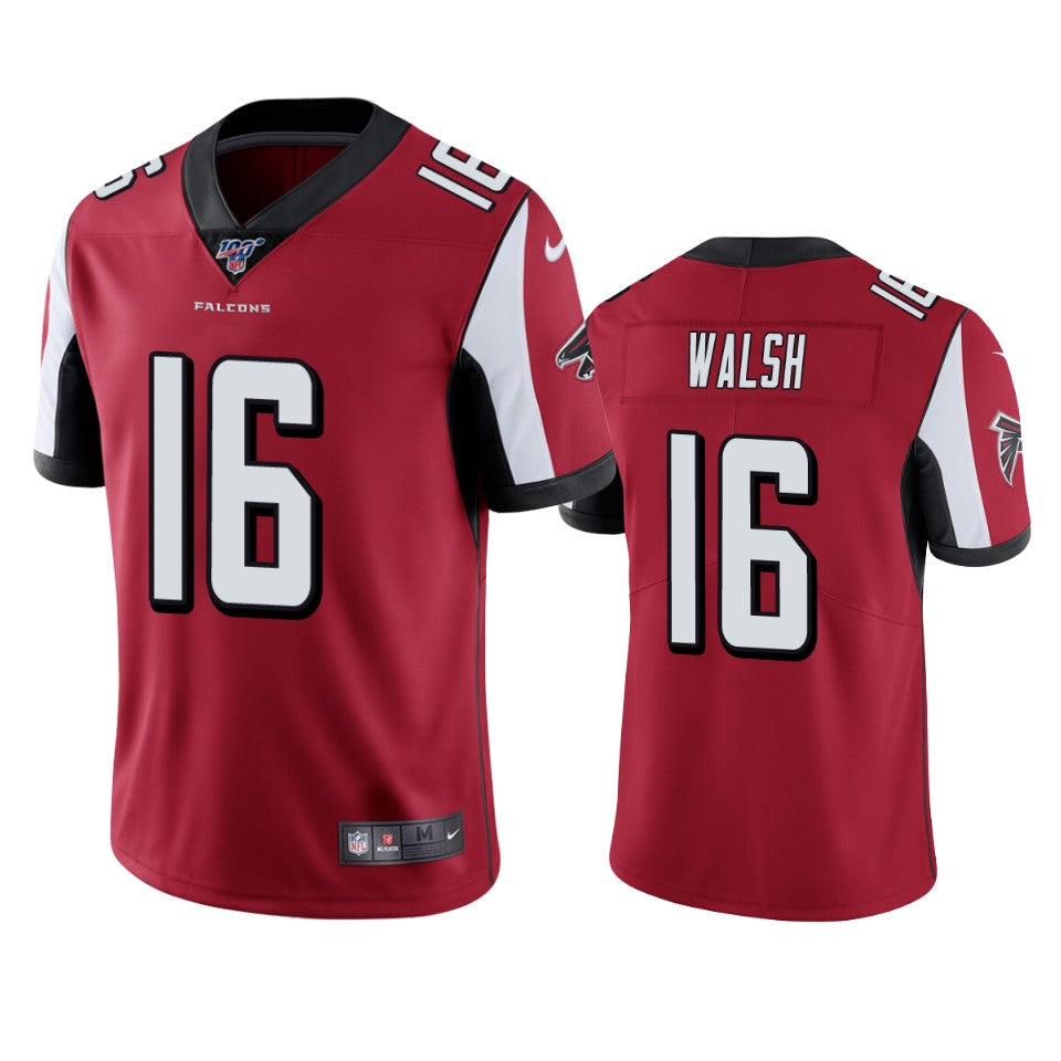 Atlanta Falcons Blair Walsh Red 100th Season Vapor Limited Jersey