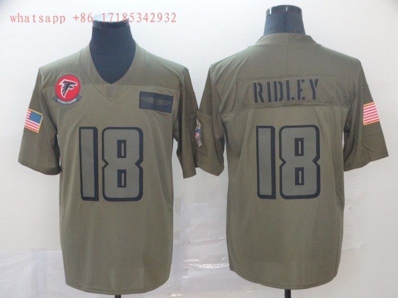 Atlanta Falcons Calvin Ridley 18 2020 Nfl Grey Jersey Jersey