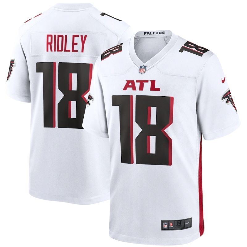 Atlanta Falcons Calvin Ridley 18 Nfl 2020 White Jersey