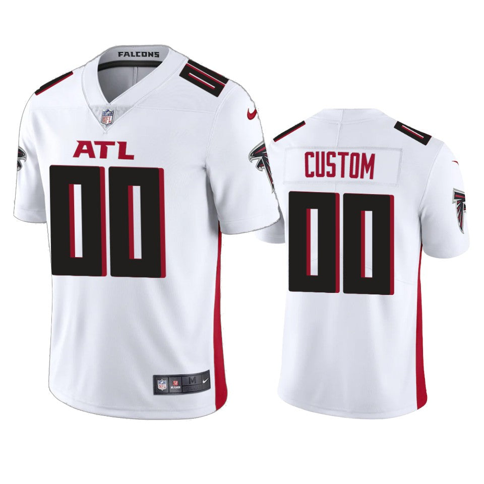 Atlanta Falcons Custom White 2020 Vapor Limited Jersey Mens