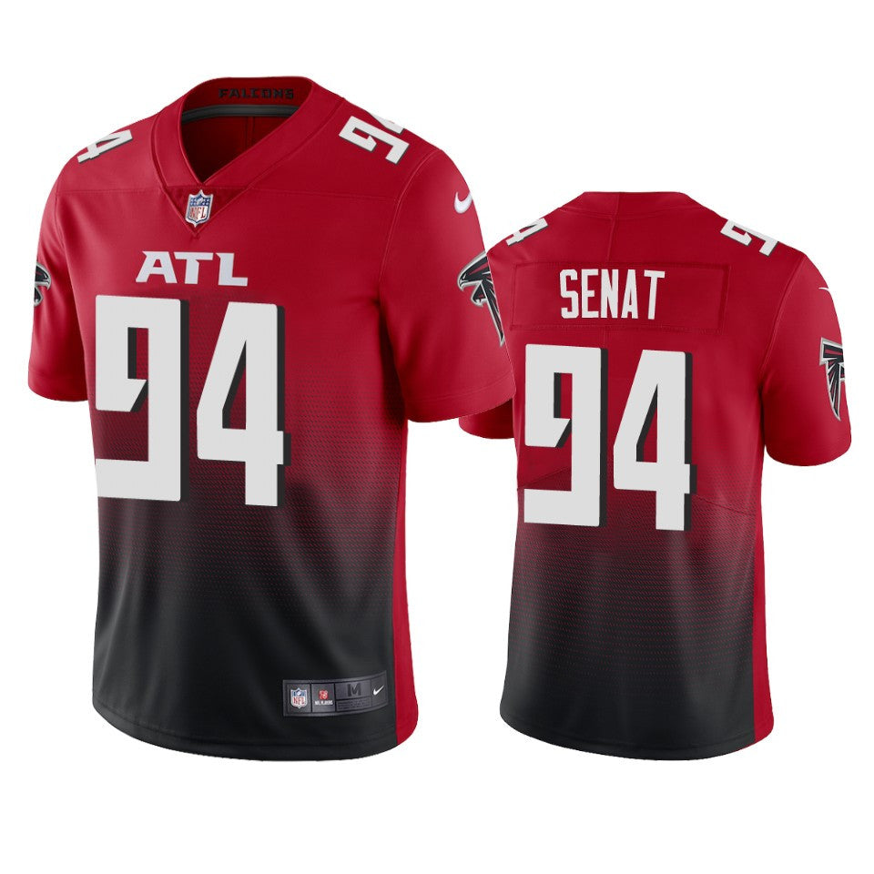 Atlanta Falcons Deadrin Senat Red 2020 2nd Alternate Vapor Limited Jersey Mens
