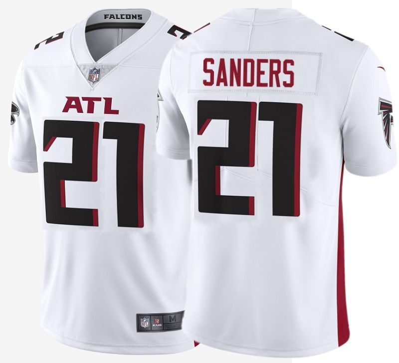 Atlanta Falcons Deion Sanders 21 2020 Nfl White Jersey Jersey