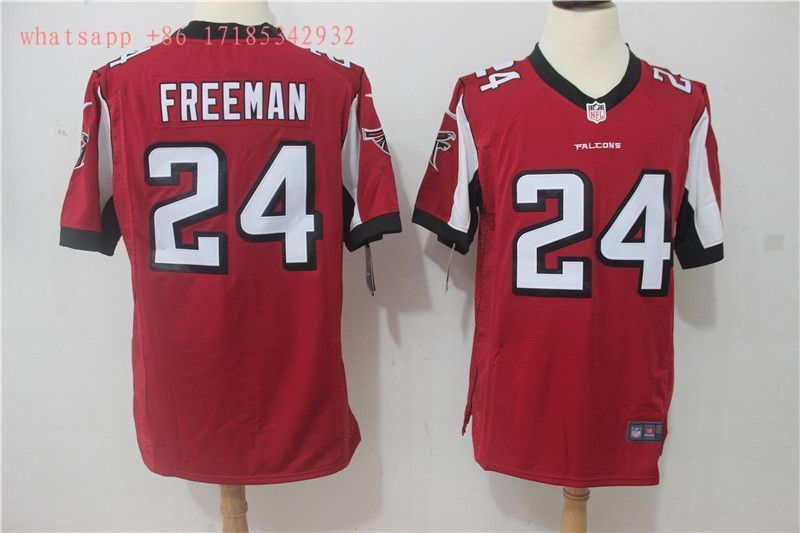 Atlanta Falcons Devonta Freeman 24 2020 Nfl Red Jersey Jersey