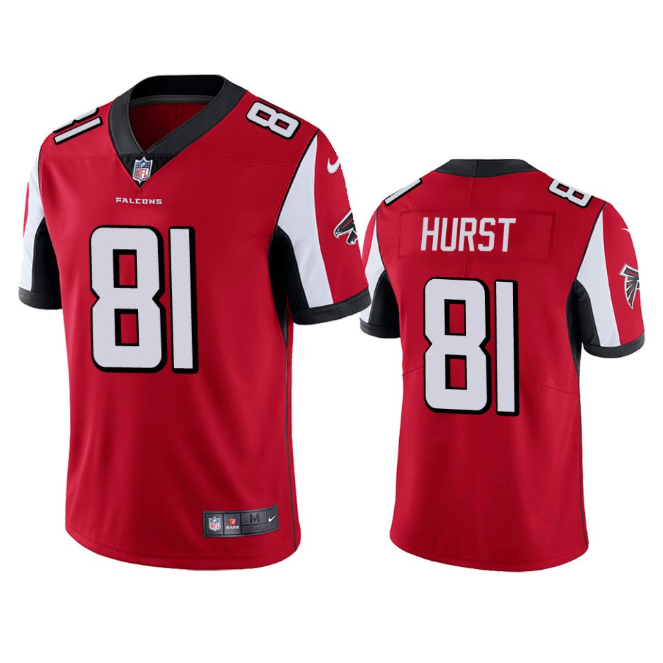 Atlanta Falcons Hayden Hurst Red Vapor Untouchable Limited Jersey