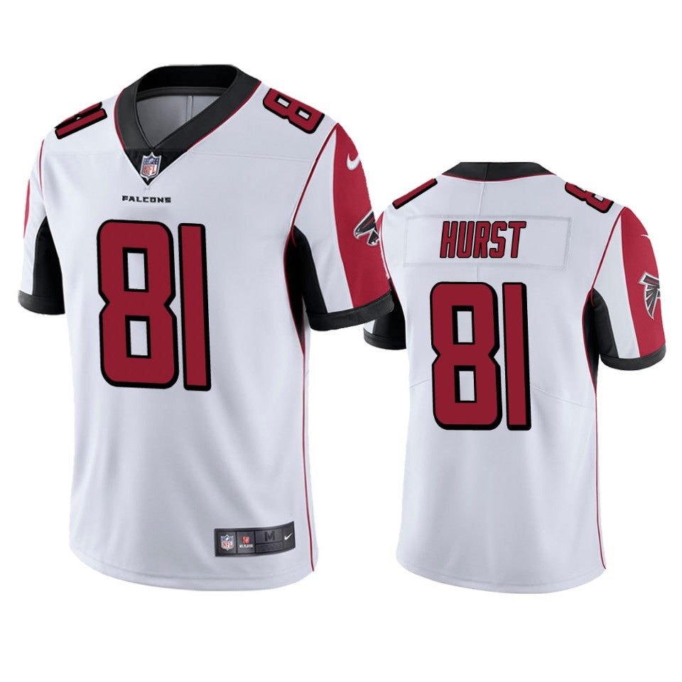 Atlanta Falcons Hayden Hurst White Vapor Untouchable Limited Jersey