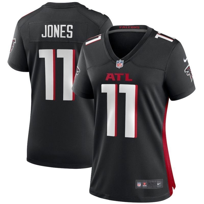 Atlanta Falcons Julio Jones 11 Nfl 2020 Black Womens Jersey