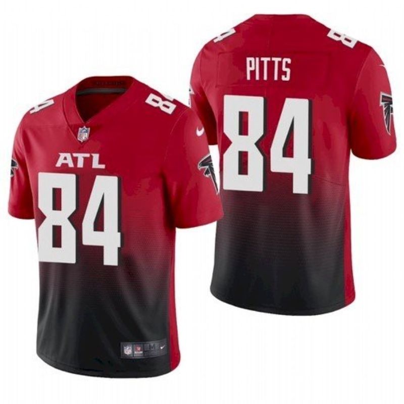 Atlanta Falcons Kyle Pitts 84 2021 Draft Nfl Red Jersey For Fans