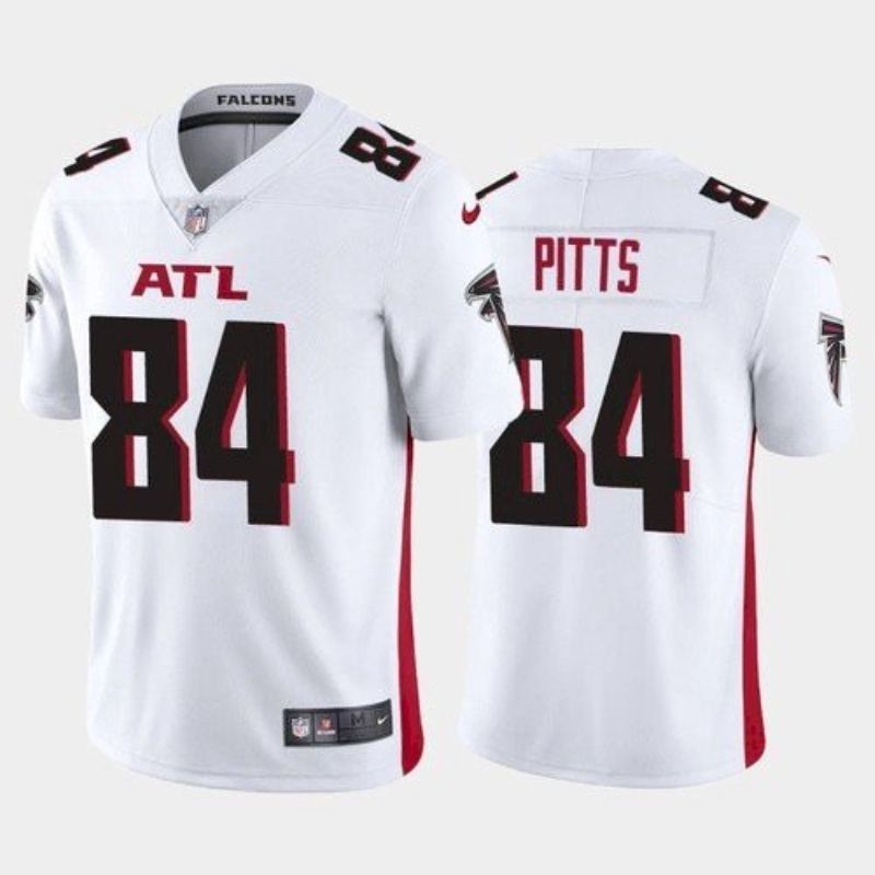 Atlanta Falcons Kyle Pitts 84 2021 Draft Nfl White Jersey For Fans