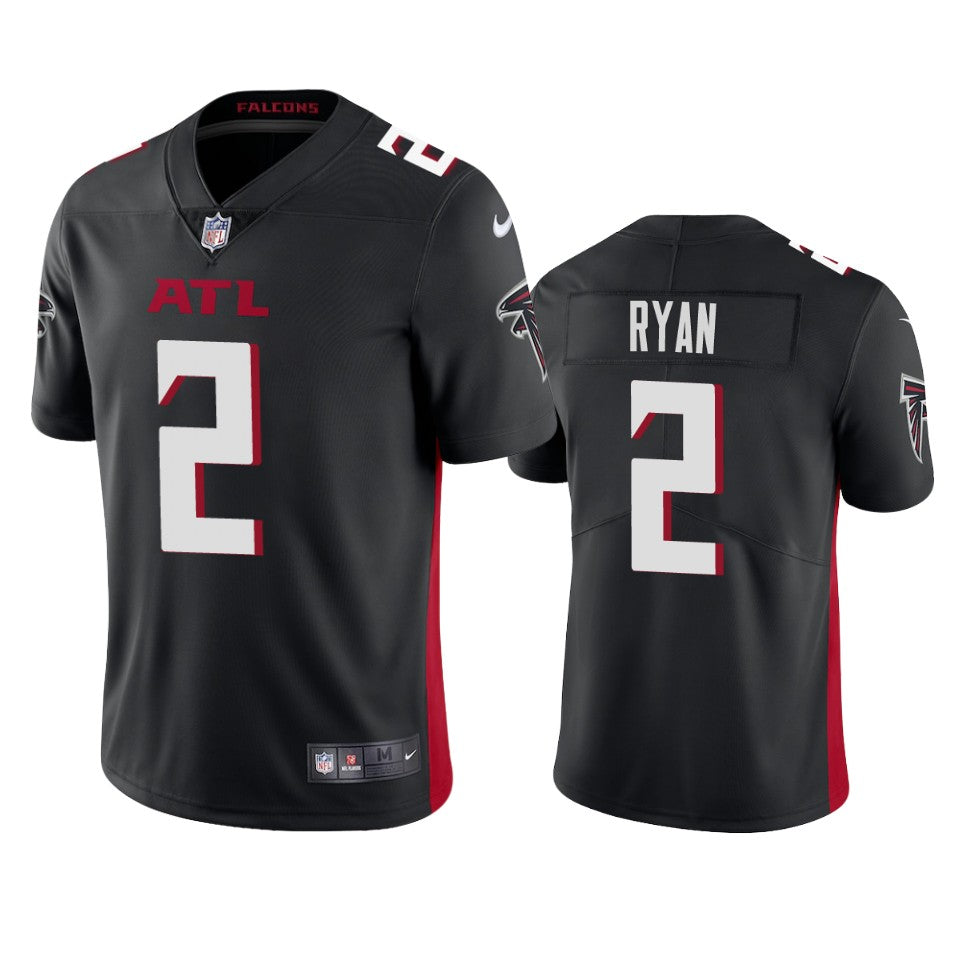 Atlanta Falcons Matt Ryan Black 2020 Vapor Limited Jersey Mens