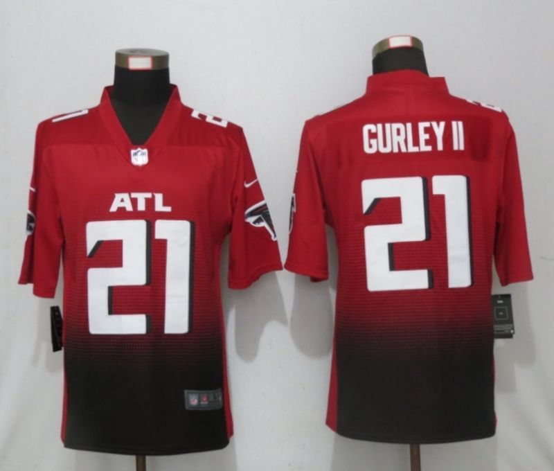 Atlanta Falcons Todd Gurley Ii 21 2020 Nfl Red Jersey Jersey