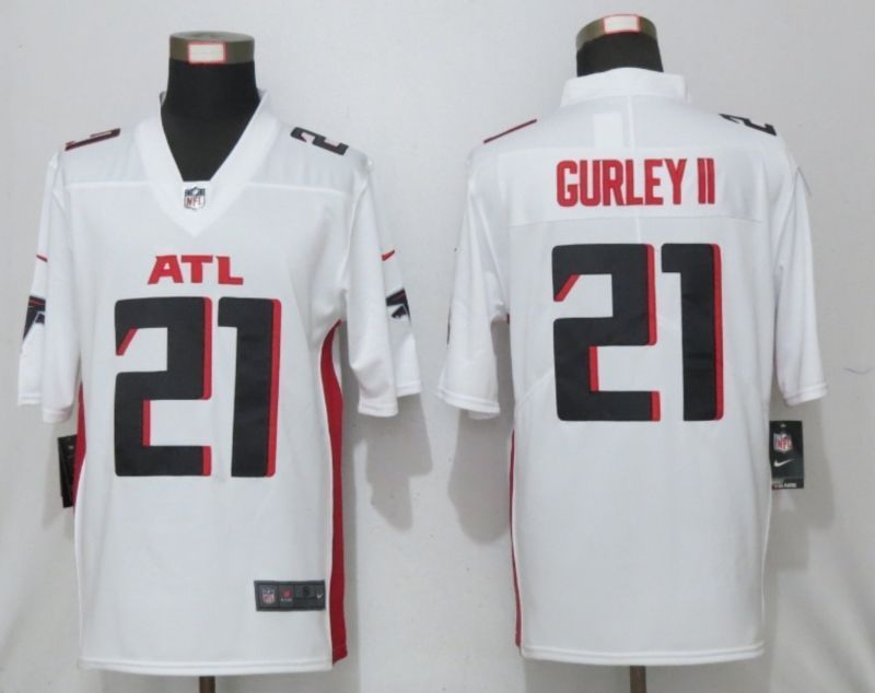 Atlanta Falcons Todd Gurley Ii 21 2020 Nfl White Jersey Jersey