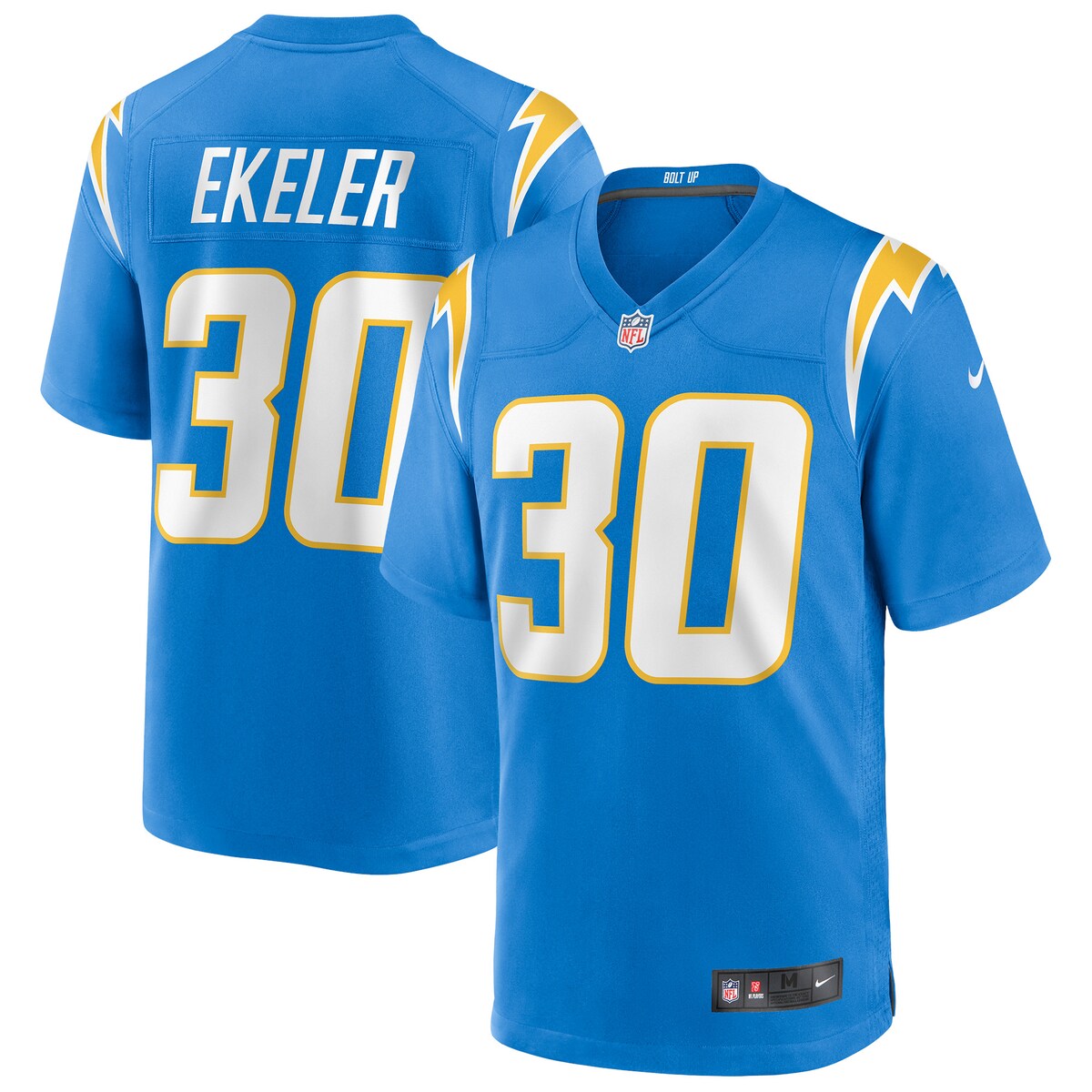 Austin Ekeler Los Angeles Chargers Nike Game Player Jersey Powder Blue