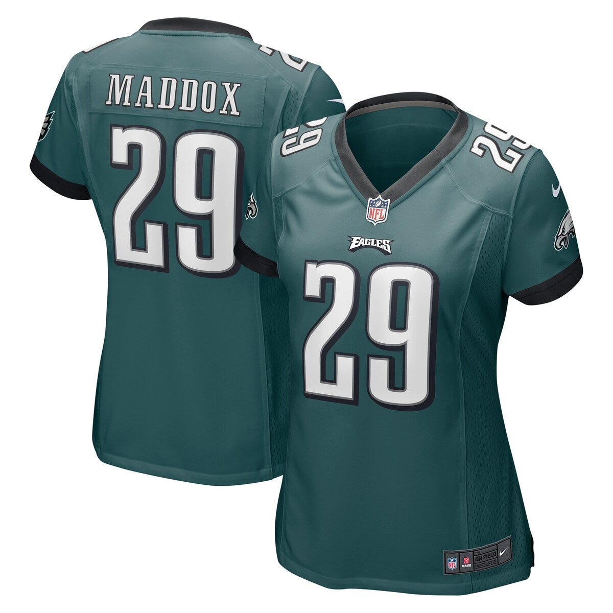 Avonte Maddox Philadelphia Eagles Nike Womens Game Jersey Midnight Green