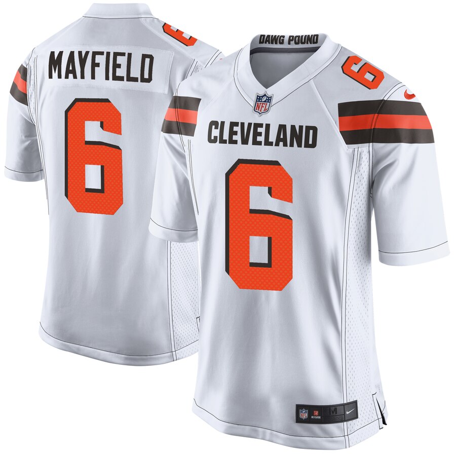 Baker Mayfield Cleveland Browns Nike Game Jersey White