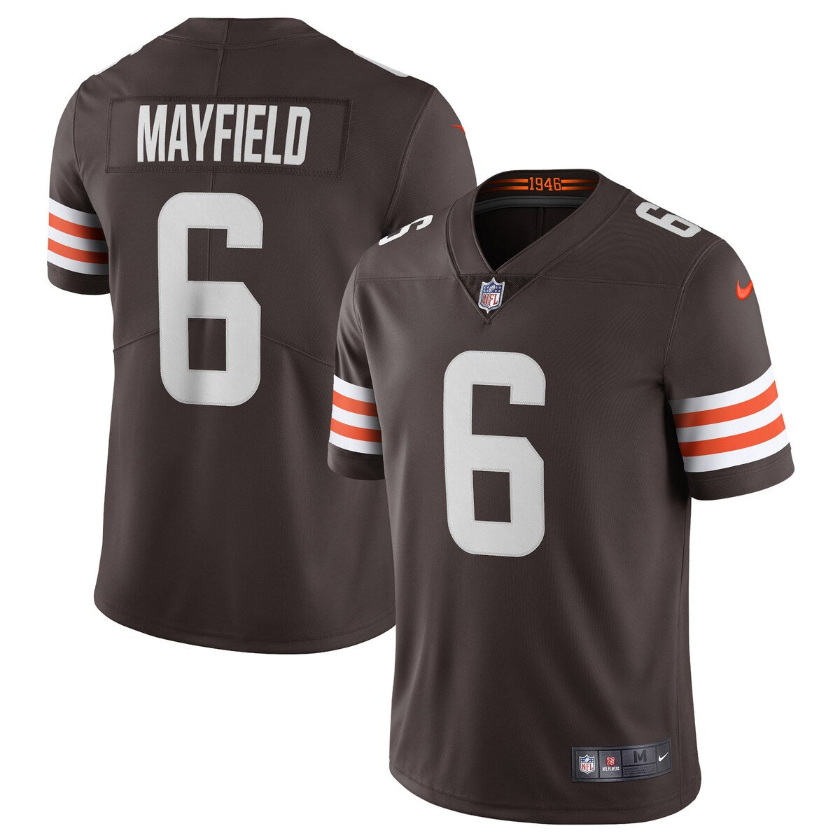 Baker Mayfield Cleveland Browns Nike Vapor Limited Player Jersey Brown