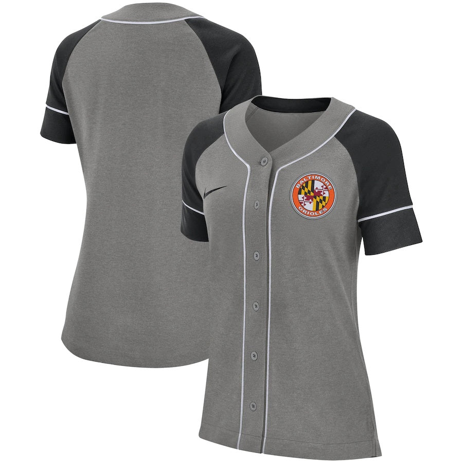 Baltimore Orioles Nike Womens Classic Baseball Jersey Gray