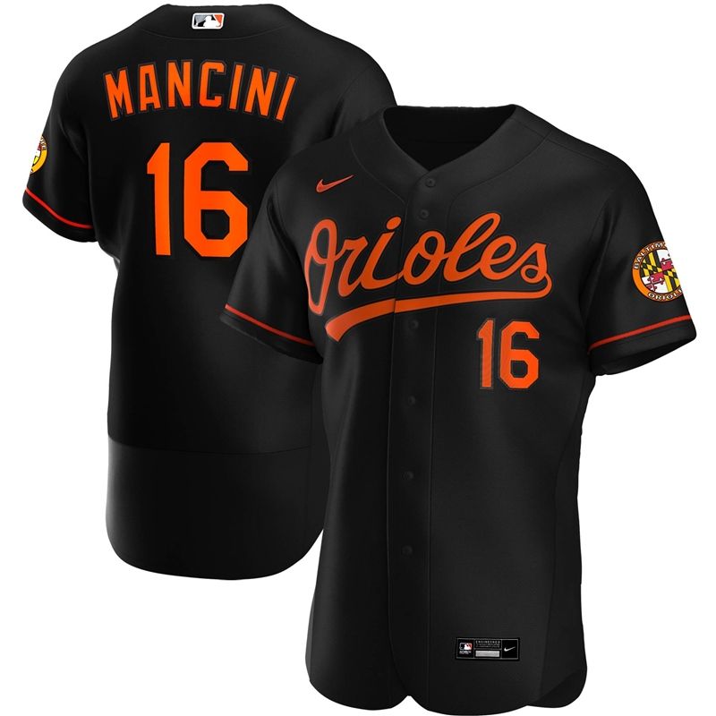 Baltimore Orioles Trey Mancini 16 2020 Mlb Black Jersey