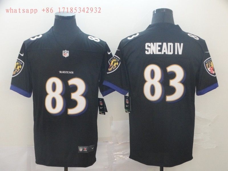 Baltimore Ravens Willie Snead 83 2020 Nfl Black Jersey Jersey