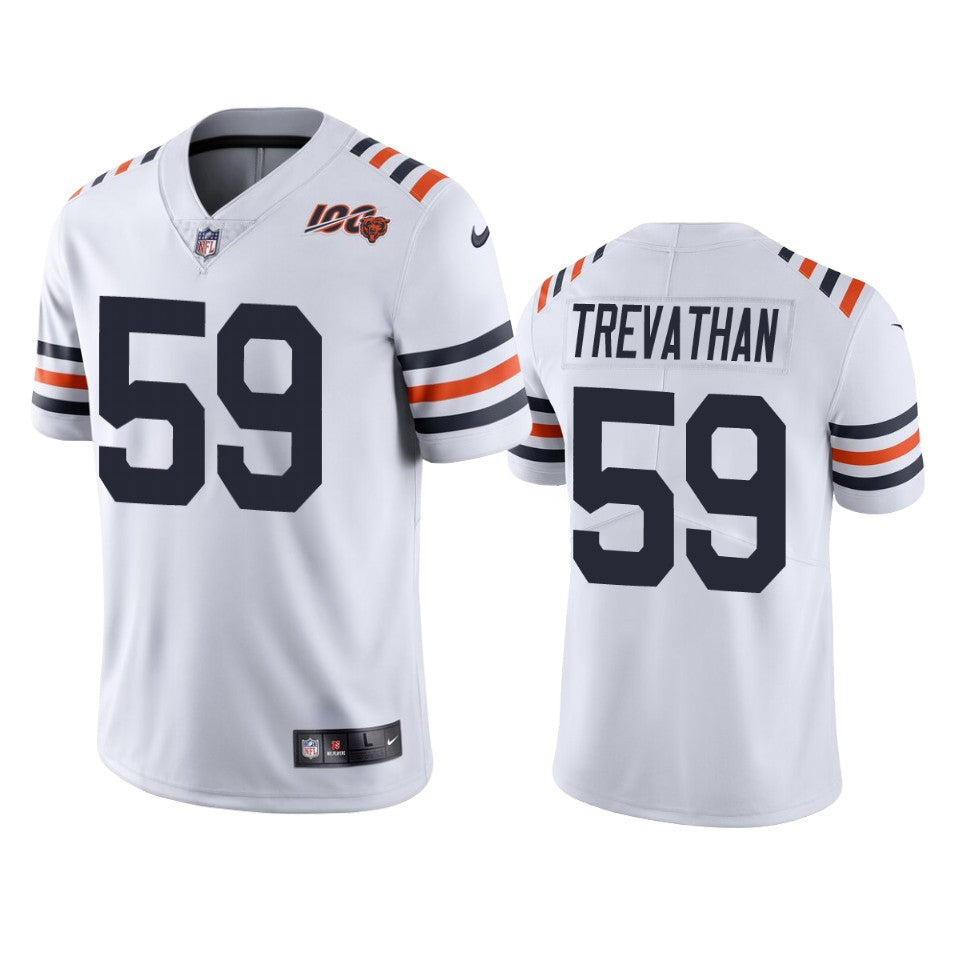 Bears Danny Trevathan White 100th Season Alternate Classic Limited Jersey