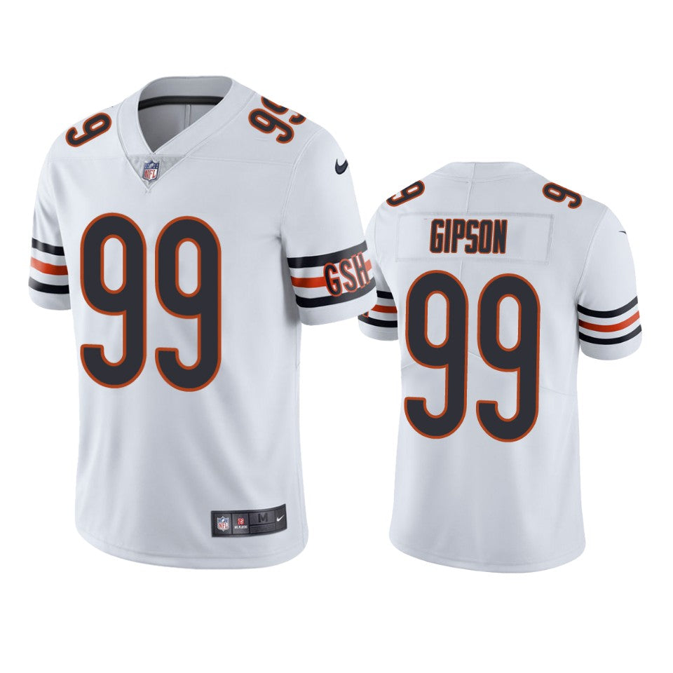 Bears Trevis Gipson Vapor Untouchable Limited White Jersey Mens