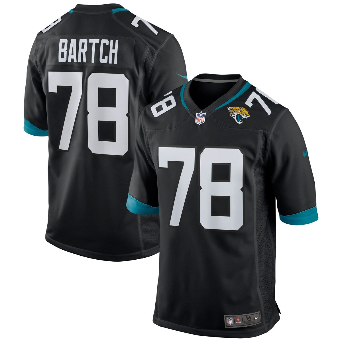 Ben Bartch Jacksonville Jaguars Nike Game Jersey Black