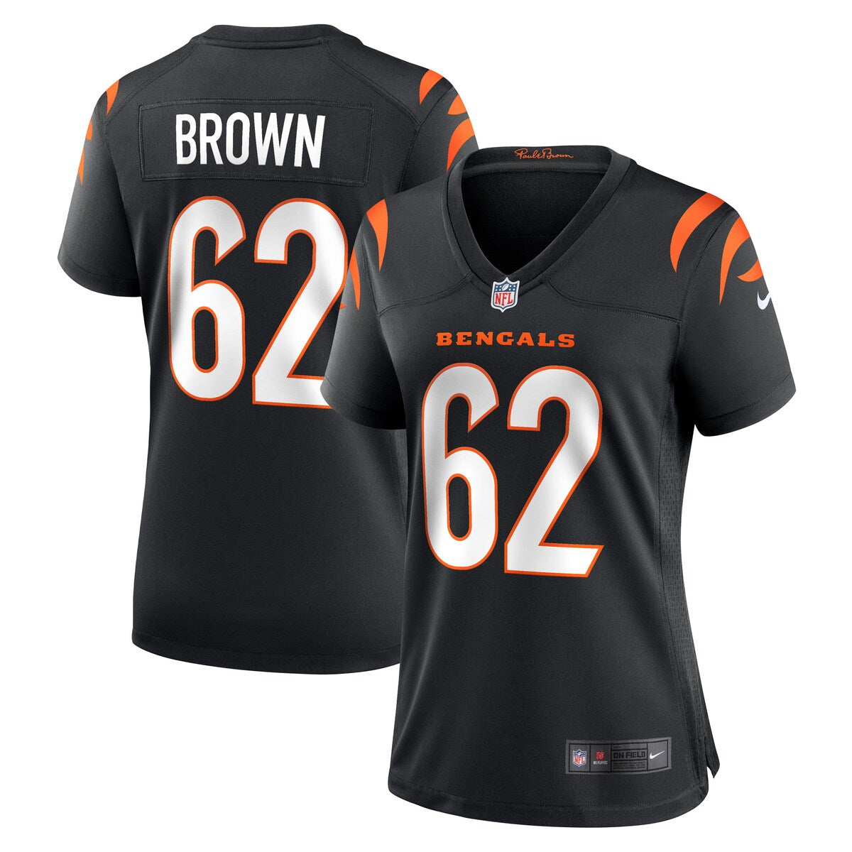 Ben Brown Cincinnati Bengals Nike Womens Game Player Jersey Black