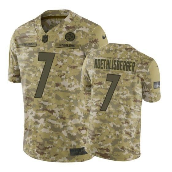 Ben Roethlisberger Jersey Nfl Camo Pittsburgh Steelers