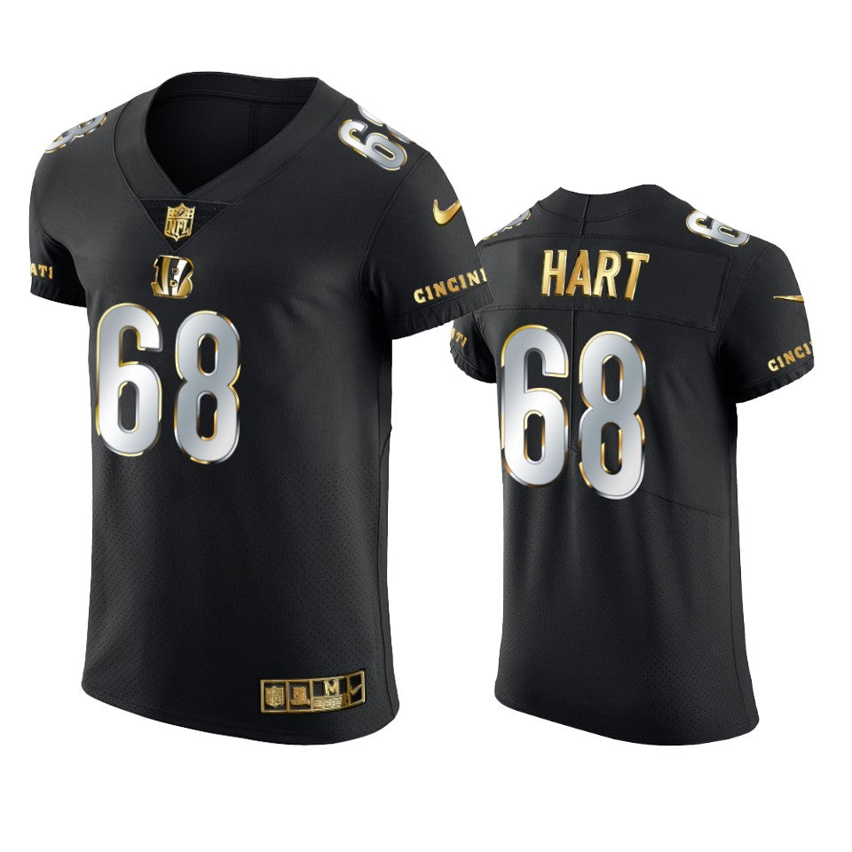 Bengals Bobby Hart Golden Edition Black Elite Jersey