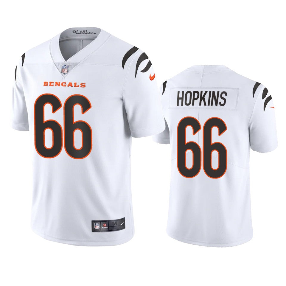 Bengals Trey Hopkins Vapor Limited White Jersey Mens