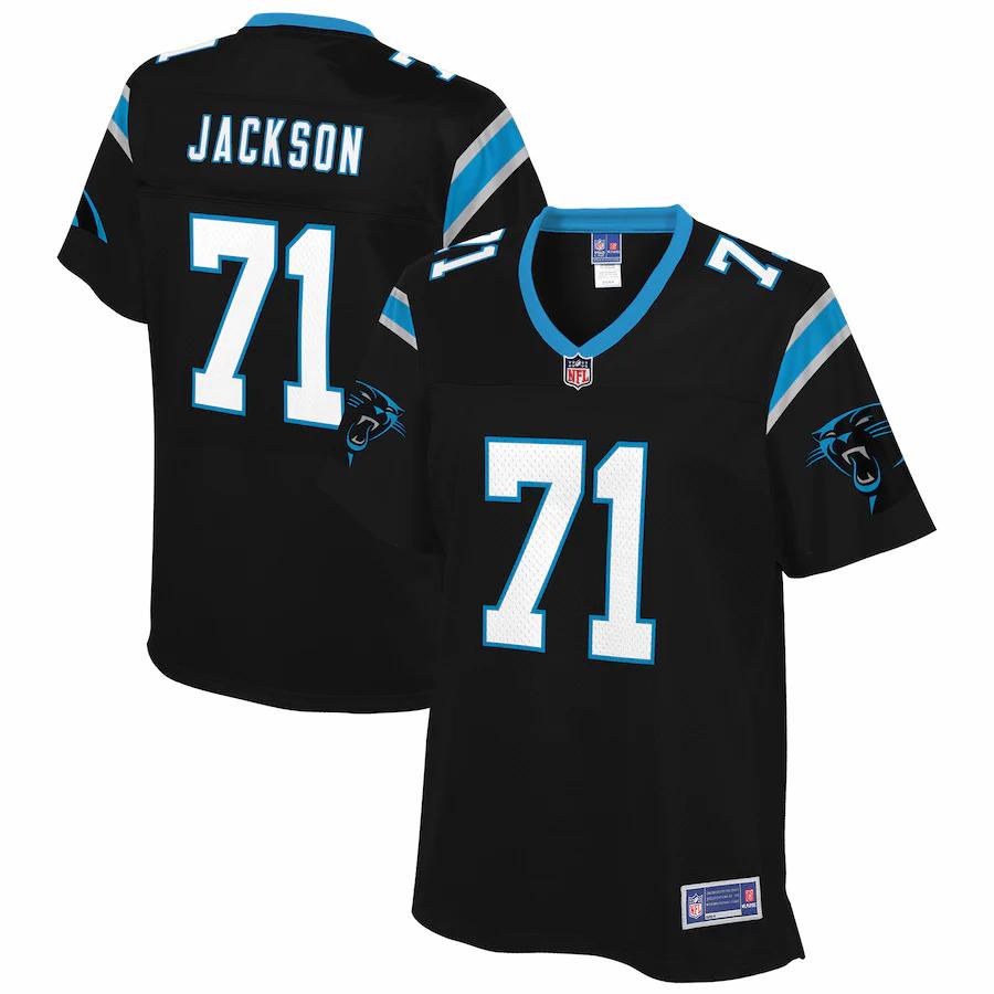 Bijhon Jackson Carolina Panthers Nfl Pro Line Womens Player Jersey Black