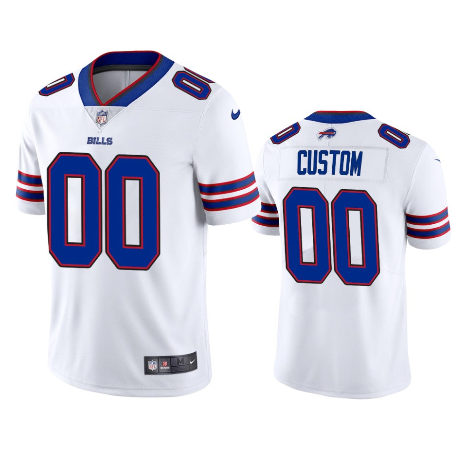 Bills Custom Vapor Limited White Jersey
