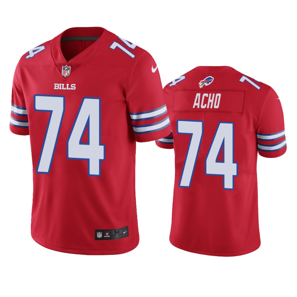 Bills Sam Acho Red Color Rush Limited Jersey