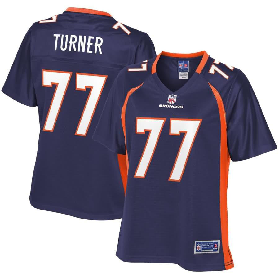 Billy Turner Denver Broncos Nfl Pro Line Womens Alternate Player Jersey Navy